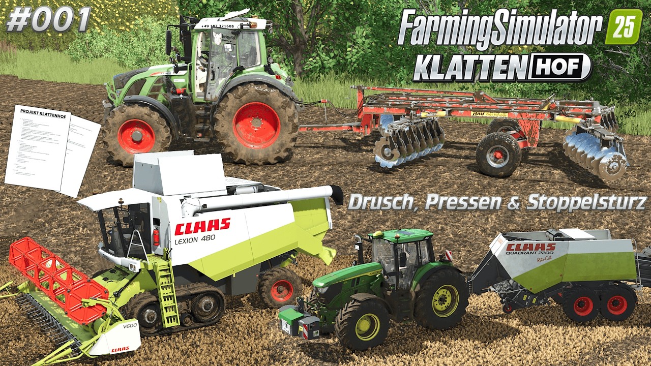 Projekt Klattenhof I Die ERSTE Folge, das war der August! I Projektübersicht & Regelwerk I LS25