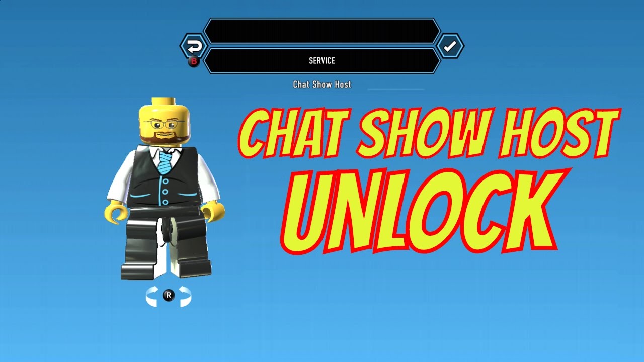 Lego City Undercover Remastered Chat Show Host Unlock Location And Free Roam Gameplay Youtube