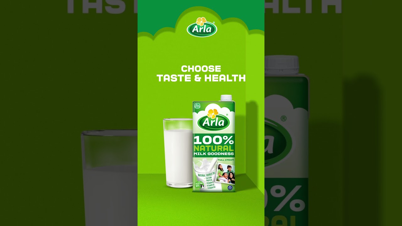 Grab Arla Full Cream UHT Milk now!🥛