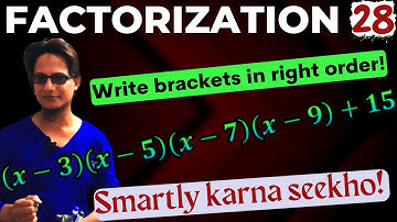 Factorization of 4 brackets and one constant | Ex 4.3 Q2 part iv | 9 class Saadi Math