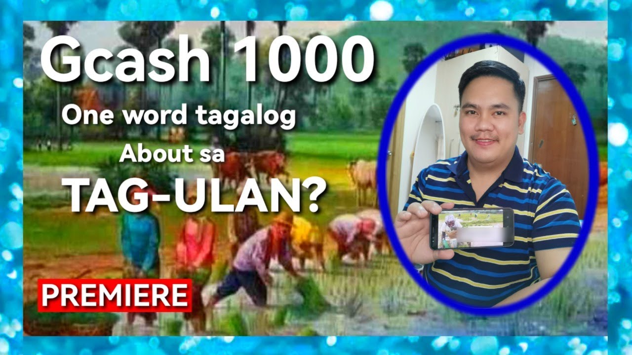 Gcash 1000 about sa TAGULAN one word tagalog PREMIERE PINOY HENYO