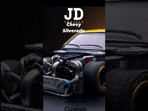 Chevrolet Silverado V8 Twin Turbo Drag Majorette Custom