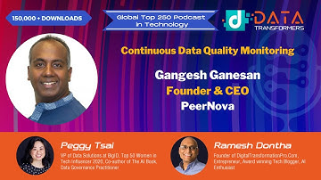 Continuous Data Quality Monitoring with Gangesh Ganesan