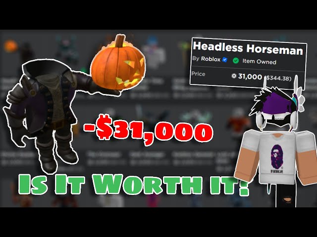 How Much is the Headless Head Roblox