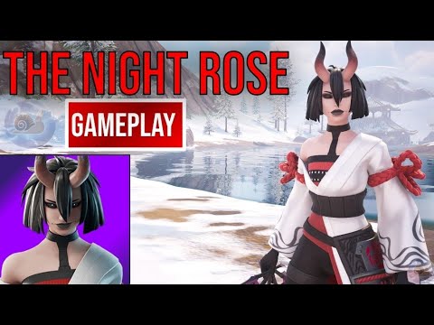 New The Night Rose Skin Gameplay Fortnite YouTube Hqdefault