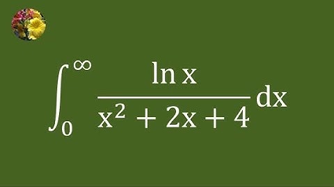 3rd method to evaluate the improper integral using basic techniques (Mis-2272AA)