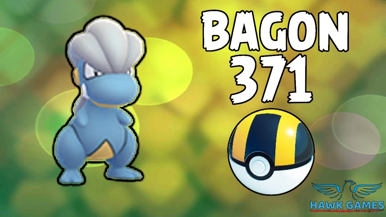 Bagon caught - Generation 3 Pokedex 371 - Pokemon GO [No Hack]