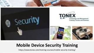 Exclusive Mobile Device Security Training Profile