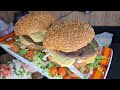 تبضّعنا من سوق الخضار الجملة..فطورنا  Burger على طريقتنا اللّذيذة😋👌