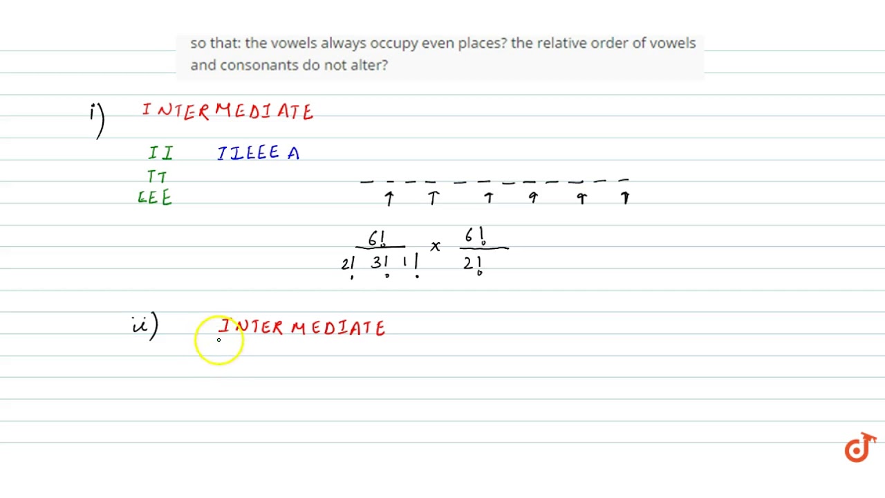 In how many ways can the letters of the word \'INTERMEDIATE\' be