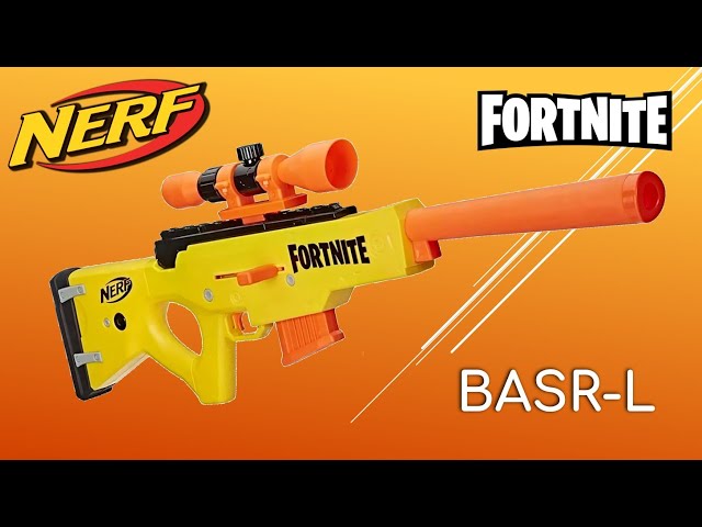 REVIEW] NERF FORTNITE BASR-L, SNIPER FORTNITE (BATALHA DE TIRO AO ALVO) 