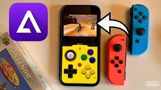Delta Emulator - How to connect Nintendo Switch Joycons to iPhone!
