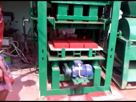 mesin pres batu bata merah  tanpa bakar1 YouTube