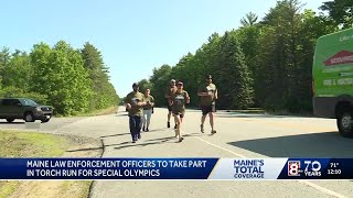 Law enforcement torch run for Special Olympics Maine is underway