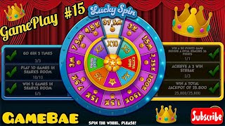 Lucky Spin Event! | Subscribe To GameBae! Bonus Clip! | Gin Rummy Plus | Stay Home | GamePlay #15 screenshot 5
