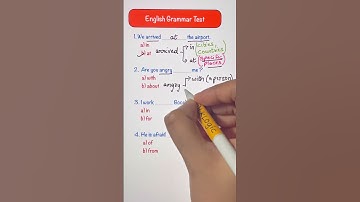 English Grammar Quiz