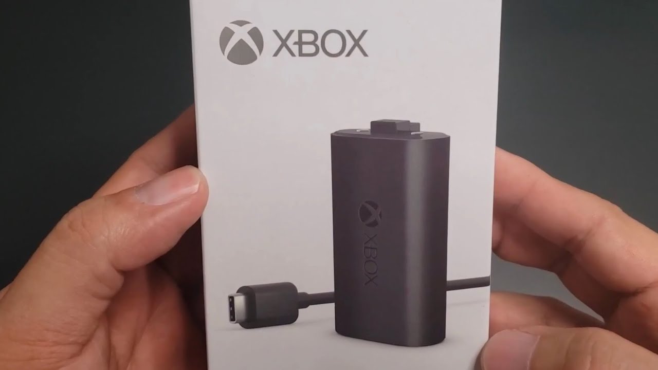 Xbox Rechargeable Battery + USB-C Cable Unboxing - YouTube