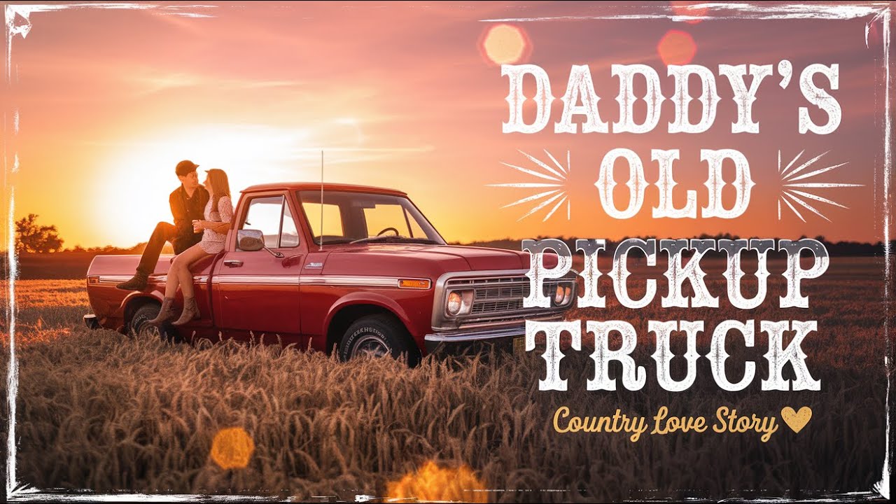 Daddy's Old Pickup Truck (Country Love Story) 🚜❤️ Lyric Video | Viral Country  2025