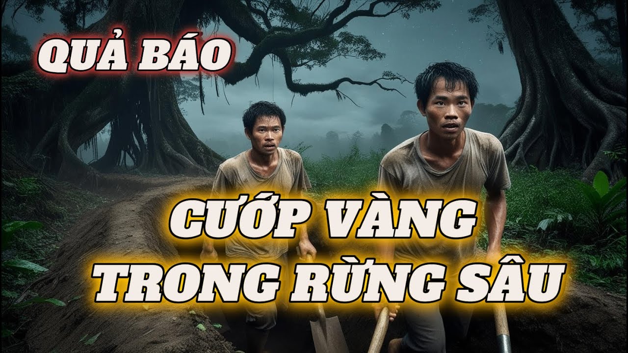ĐÀO VÀNG TRONG RỪNG SÂU | QUẢ BÁO CƯỚP VÀNG TRONG RỪNG