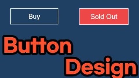 [HTML/CSS] Button Design UI