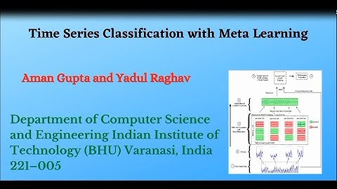 Time Series Classification with Meta Learning