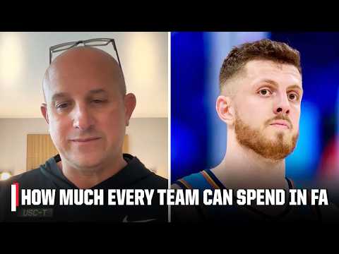 Bobby Marks explains free agency spending tiers for ALL 30 TEAMS | NBA on ESPN