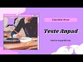 Teste anpad  minha experincia