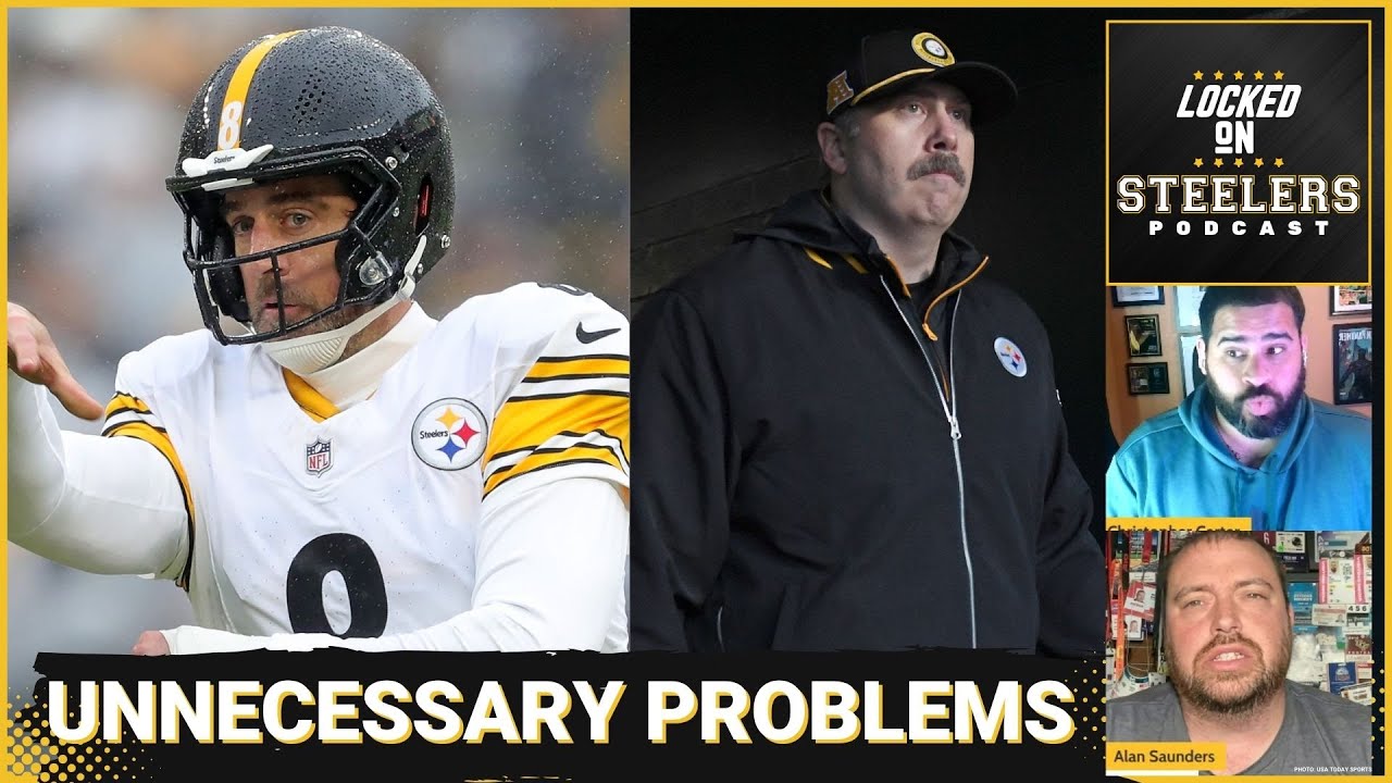 Steelers’ Aaron Rodgers, Arthur Smith Overcomplicating Passing Attack? | Why Not Use Pat Freiermuth?