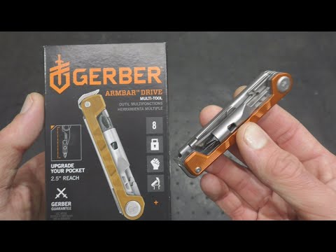Компактный мультитул на 8 инструментов.Gerber ArmBar Drive.