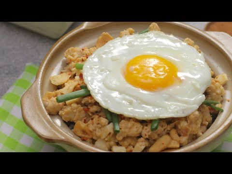 Resep Nasi Ayam Cincang Telur Asin