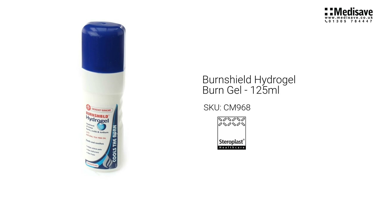 Burnshield Hydrogel Burn Gel 125ml CM968