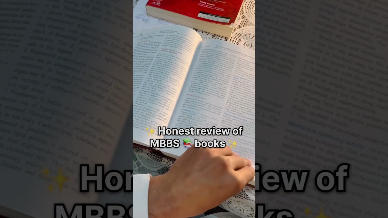 MBBS books 📚 review 😂 