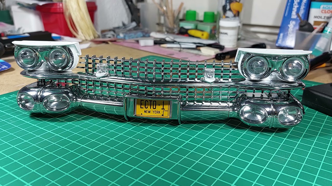 Ecto 1 Eaglemoss Blitzlampen