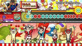 【太鼓の達人ニジイロver.】Rotter Tarmination(裏譜面) 全良