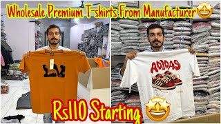 🤩Wholesale Premium T-shirts Lowers Jackets 🧥 Shree Ganesh Knitwears Ludhiana .