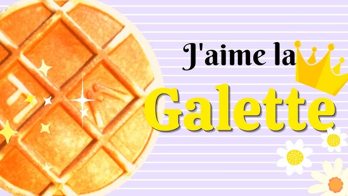 une galette bien faite avec du beurre dedans 