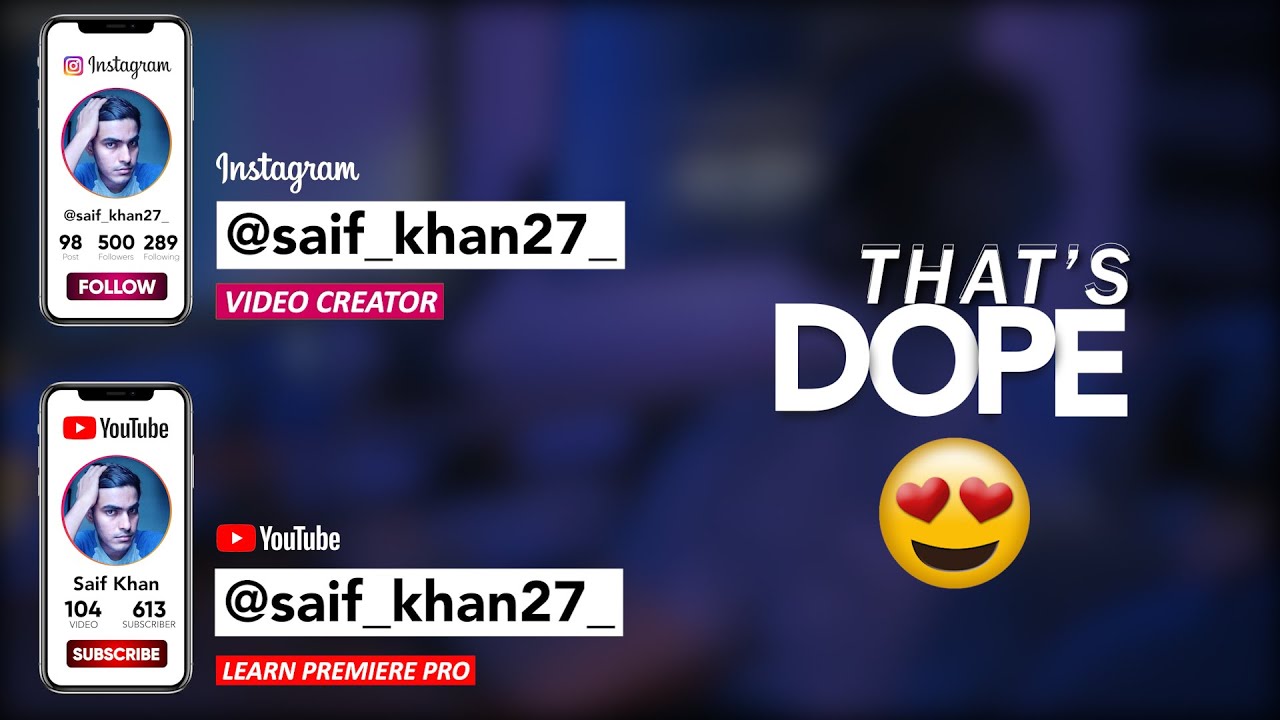 Create this Mobile Frame Lower Thirds Animation | lower thirds premiere pro 2021