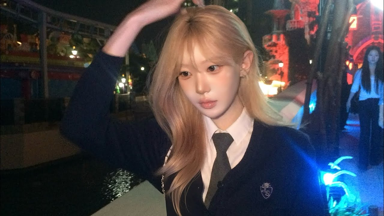 롯데월드 갔다가 갑자기 남사친 만난 날…