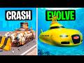 Every Time I Crash, My Submarine Car EVOLVES in GTA!