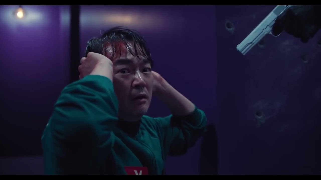 Squid Game Season 2 Ending Scene - Players v/s ⏺️🔼⏹️, Front Man Kills Jung-bae