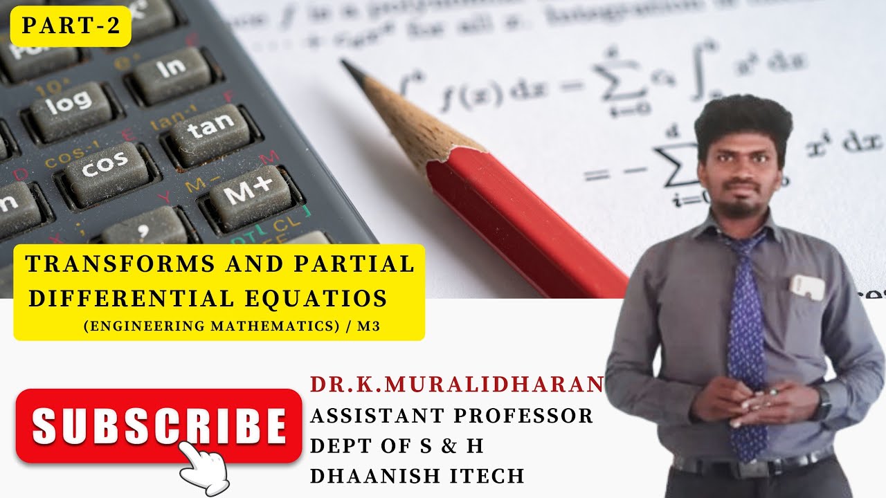 Transforms and Partial Differential Equations || Fourier Series ...