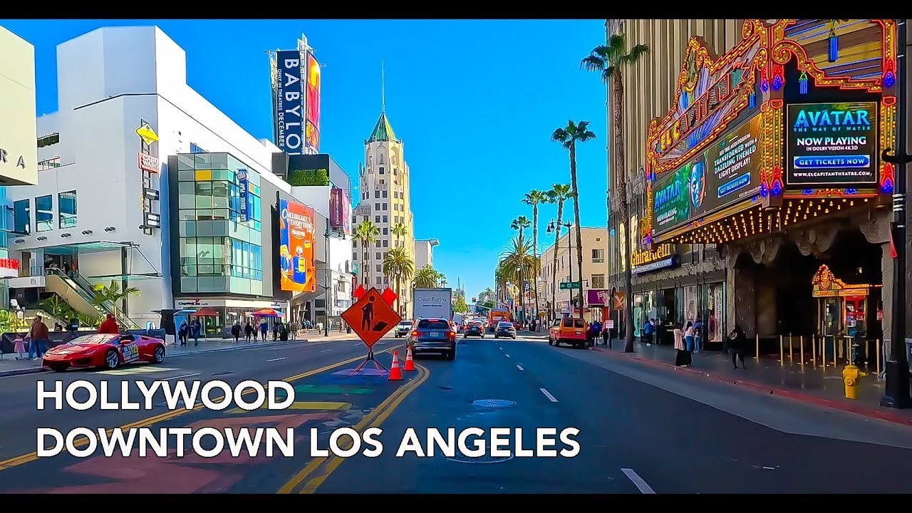 Hollywood Walk of Fame - Walking Tour 360° [2/2] (Los Angeles ...