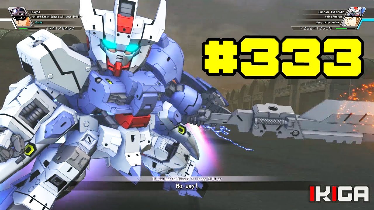 333 ASTAROTH GUNDAM ALL ATTACKS SHOWCASE - SD GUNDAM G GENERATION