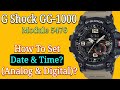 G shock gg 1000 mudmaster set time  date  g shock module 5476 time adjust manual