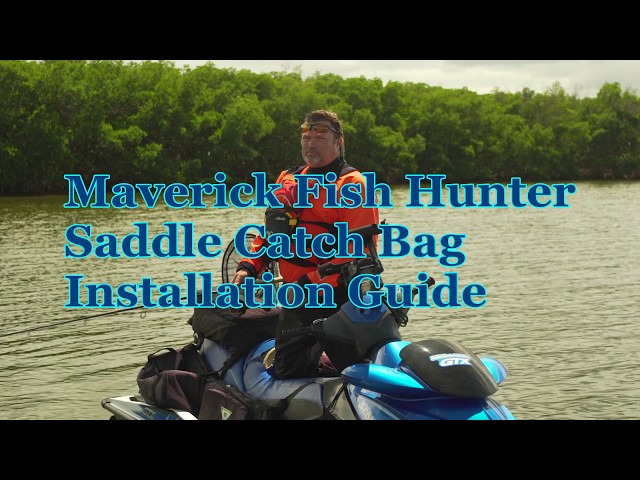 How To - Jet Ski fishing Saddle Catch bag installation guide - Maverick Fish  Hunter 