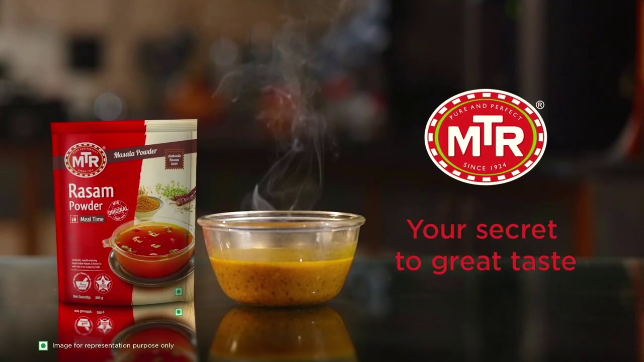 MTR Rasam Powder English YouTube