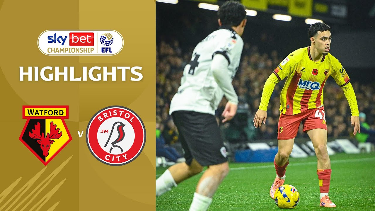 [Highlight] EFL Championship : Watford vs Bristol City (08-11-68)