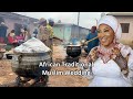 African Muslim Traditional  Wedding with Big PARTY COOKING || West Africa