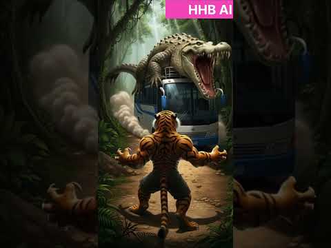 Tiger Vs Giant Crocodile Epic Jungle Battle 