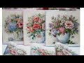 INSPIRATION FROM DECOUPAGE ON CANVAS Art for Beginners DIY